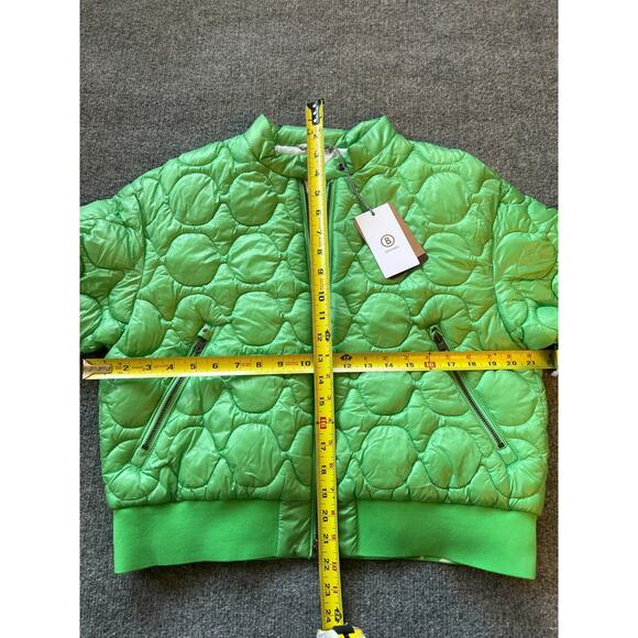 NWT $590 Bogner Green Laia Short Sleeve Full-Zip Quilted Jacket Size M , 8. 38 - Picture 10 of 14